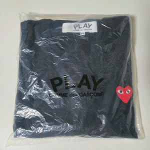 꼼데가르송 롱슬리브 XXL 새상품