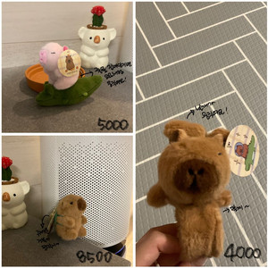 [ 새상품 ] 각종 카피바라 인형 키링 열쇠고리