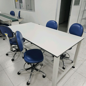 )실험대(실험실작업테이블) 연구실의자 팜