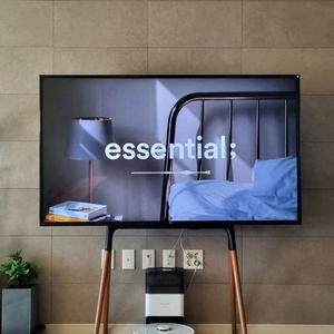 LG 65인치 UHD TV(이젤형 거치대포함)