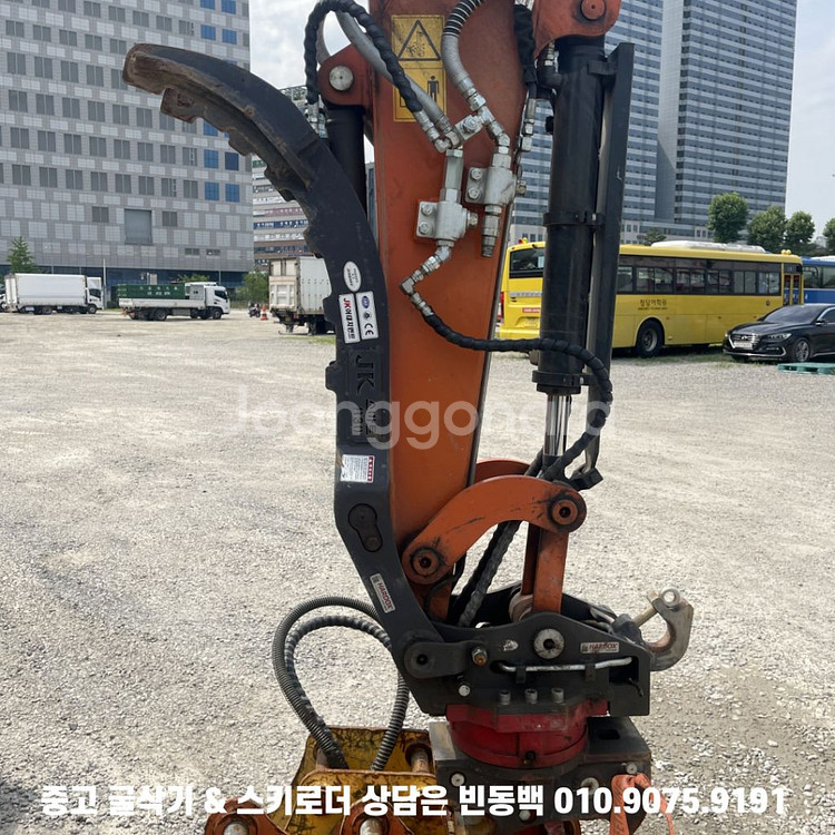 신차급 캐빈형 히타치 ZX35 풀옵션 미니 굴삭기--5