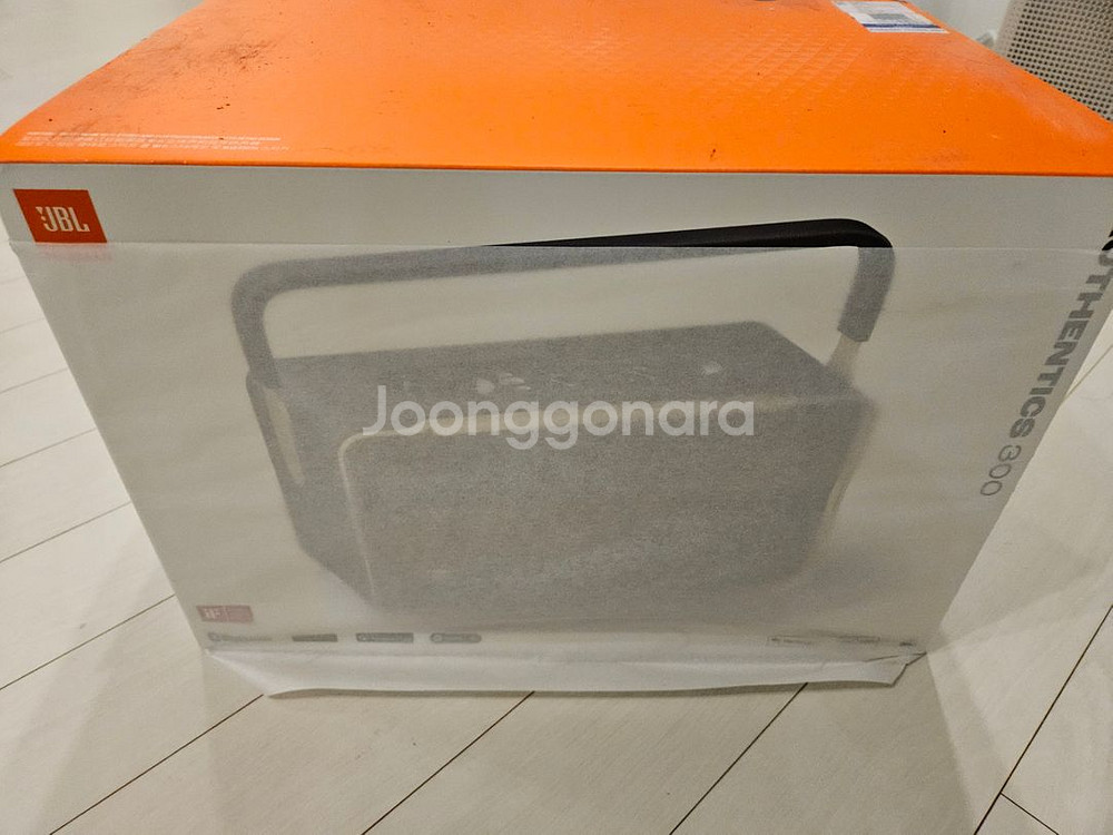 어센틱 300 JBL 블루투스 스피커 블랙 미개봉--0