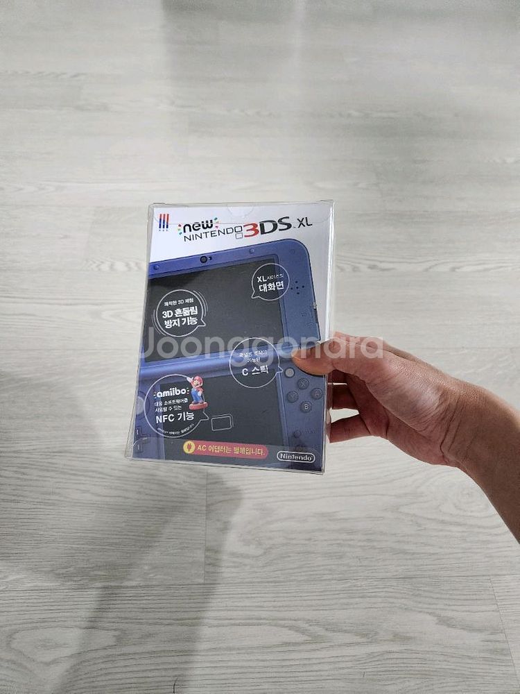 미개봉 닌텐도 NEW 3DS XL 블루--0