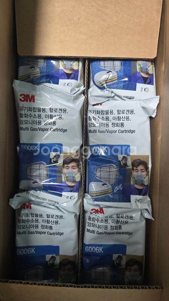 방독면 필터 3M 6006k 처분합니다.--0