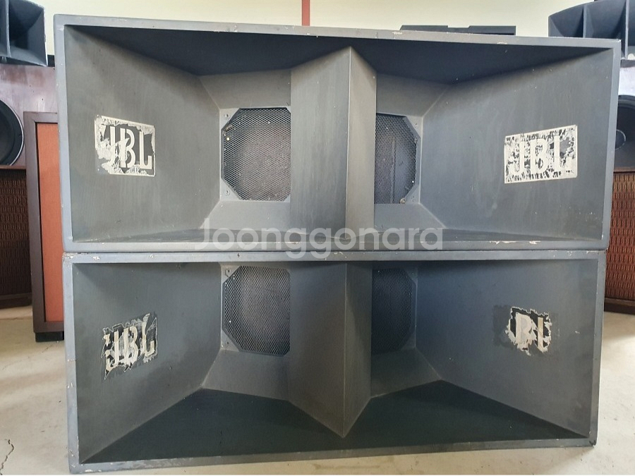 JBL 12인치 더블 혼형 인클로우져 2종류--4