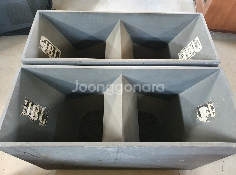 JBL 12인치 더블 혼형 인클로우져 2종류--6