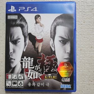PS4, 5 용과같이 극 팝니다.
