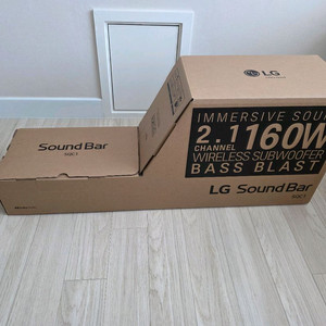 LG 사운드바 SQC1 새제품 미개봉