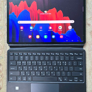 갤럭시탭 S7+ 플러스 256G LTE +키보드북커버