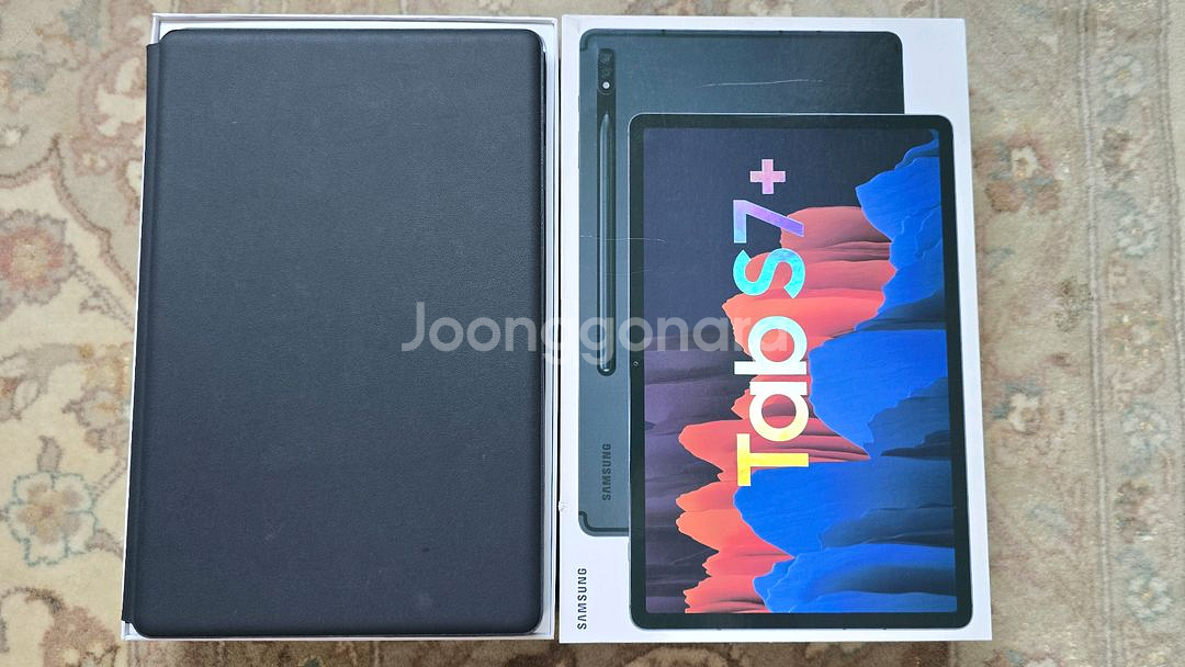 갤럭시탭 S7+ 플러스 256G LTE +키보드북커버--1