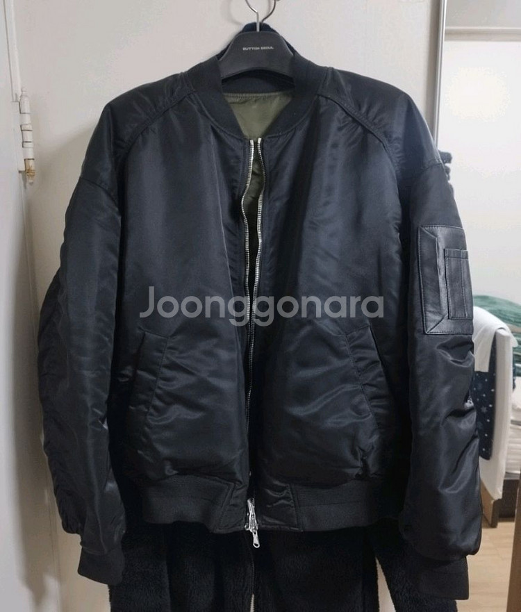 [버튼서울] 양면 MA-1 항공점퍼--1