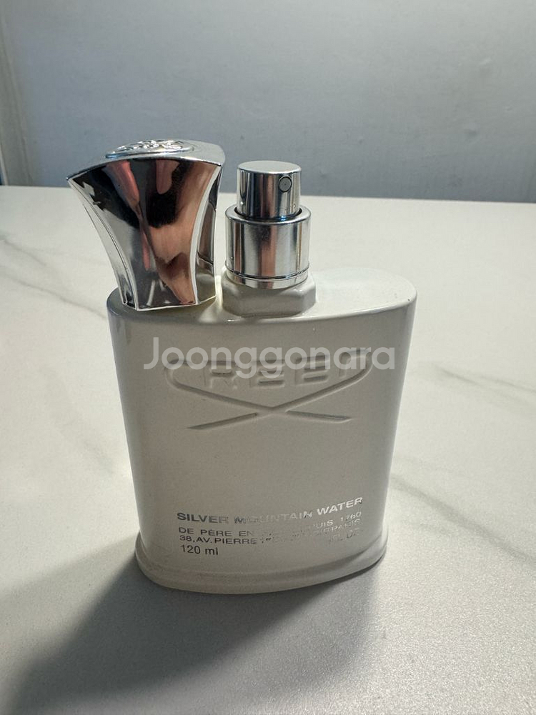 크리드 실버마운틴 120ml 3/2 판매합니다--1