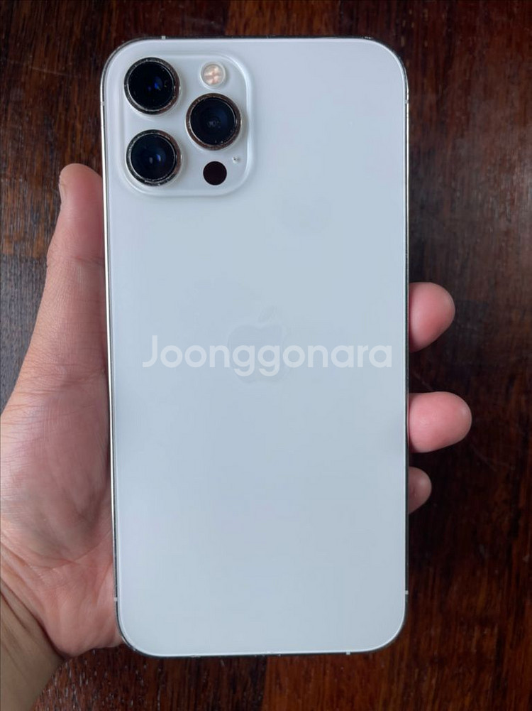 아이폰 12 프로맥스 256GB 실버 판매--1