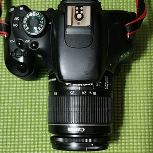 캐논 카메라 dslr 600d와 18-55mm 렌즈