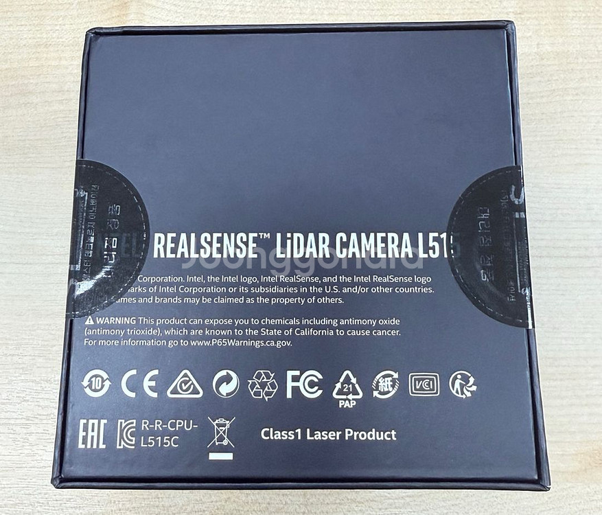인텔 리얼센스 L515 라이다 LiDAR 카메라--1