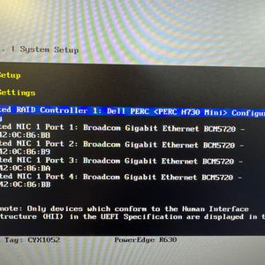 Dell PowerEdge R630 1U 서버