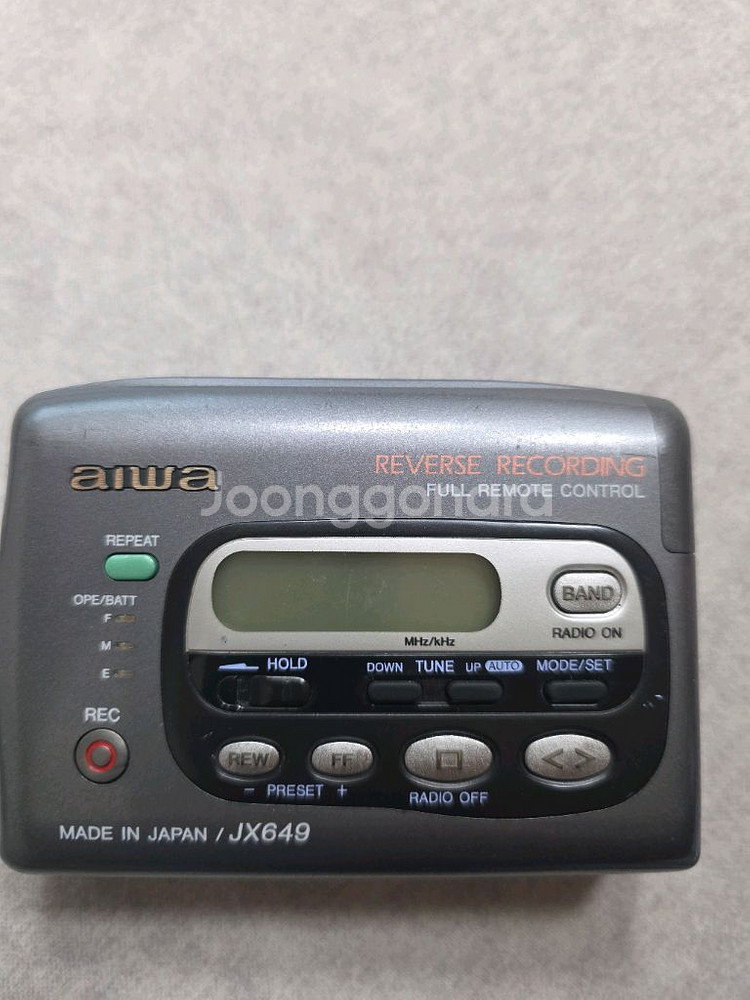 AIWA HS-JX649 워크맨--0