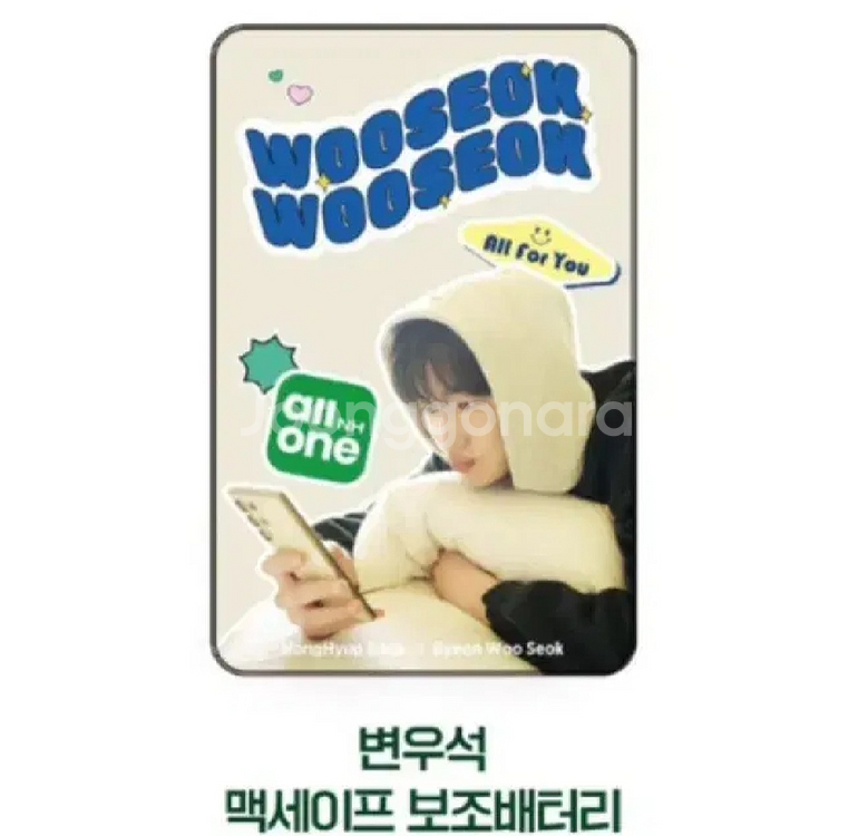 (반택포함) 변우석 맥세이프 보조배터리--0