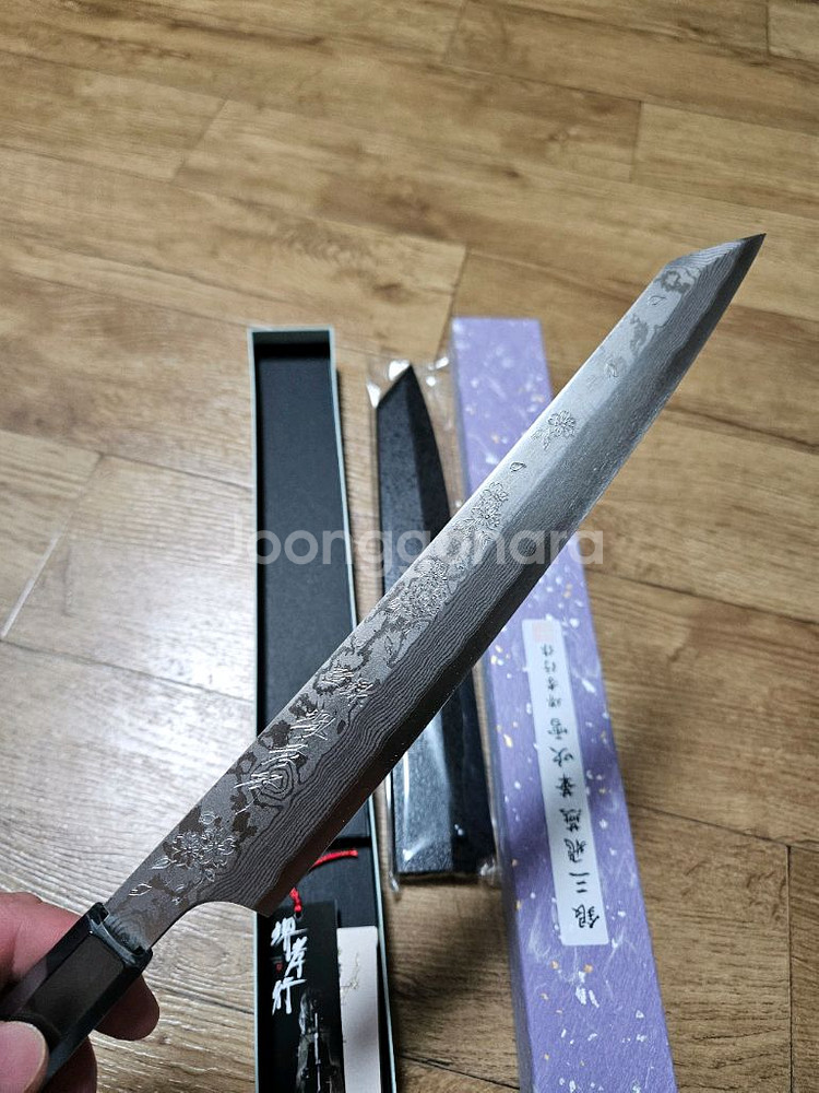 사카이타유키다마스커스 은삼강270 키리츠케사--1