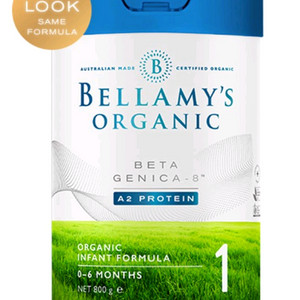 BELLAMYS 벨라미스 오가닉 분유 1단계