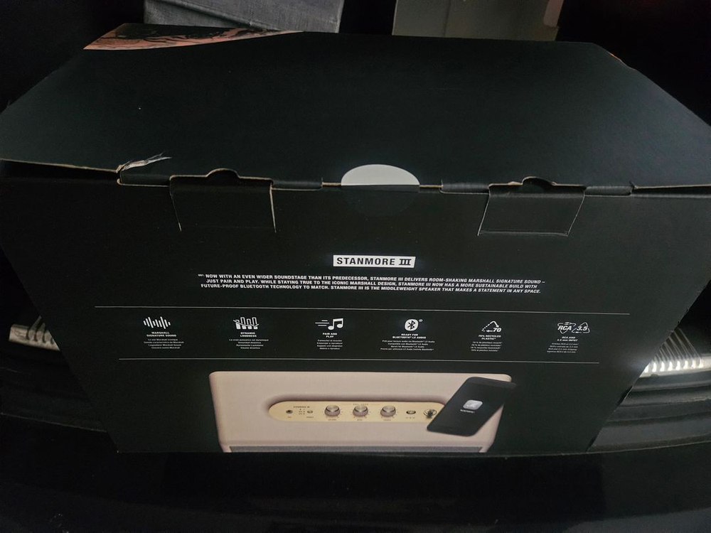 마샬 스탠모어3 블루투스 스피커 미개봉 새상품 이미지