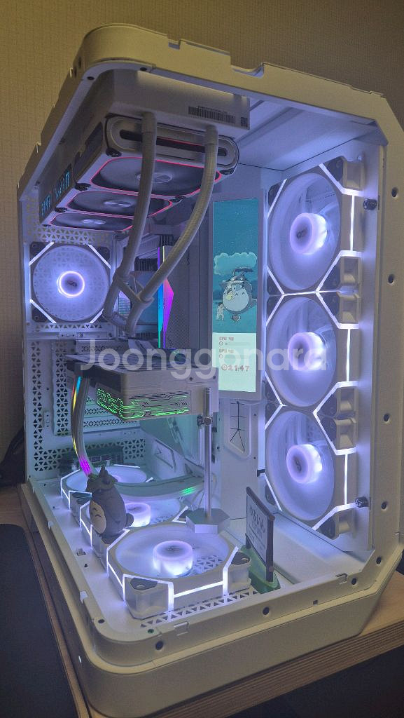 9800x3d 5080 선없는 btf 화이트 완본체--0
