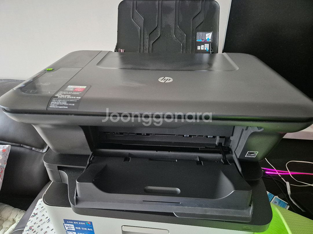 HP 복합기 인쇄 복사 스캔 작동잘됩니다--0