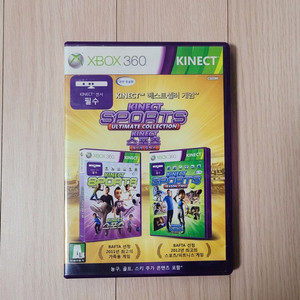 xbox360 키넥트 스포츠1,2 컬렉션 합본 (택포)