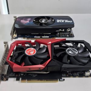 컬러풀 GTX1050TI 4G 그래픽카드 2개 일괄