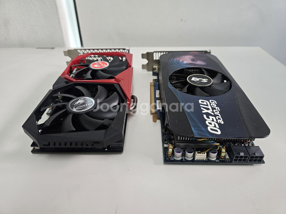 컬러풀 GTX1050TI 4G 그래픽카드 2개 일괄--1