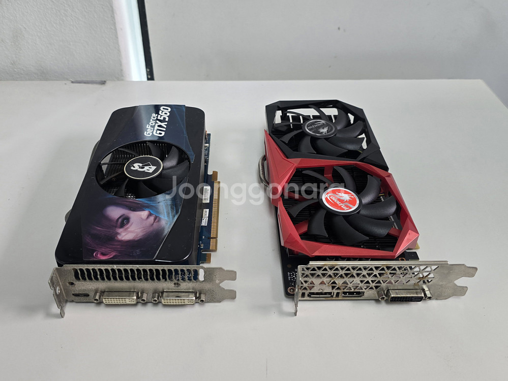 컬러풀 GTX1050TI 4G 그래픽카드 2개 일괄--2