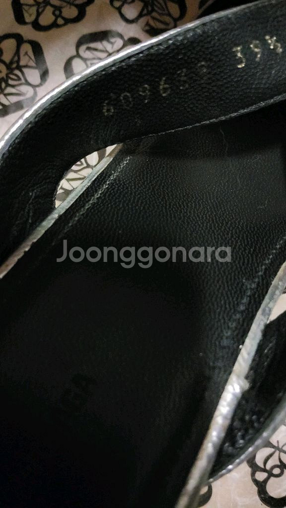 발렌시아가 여성샌들구두39.5(정품)--7
