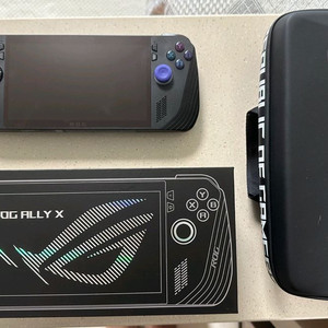 ROG Ally X(흑갈리) 풀세트(정품 파우치 포함)