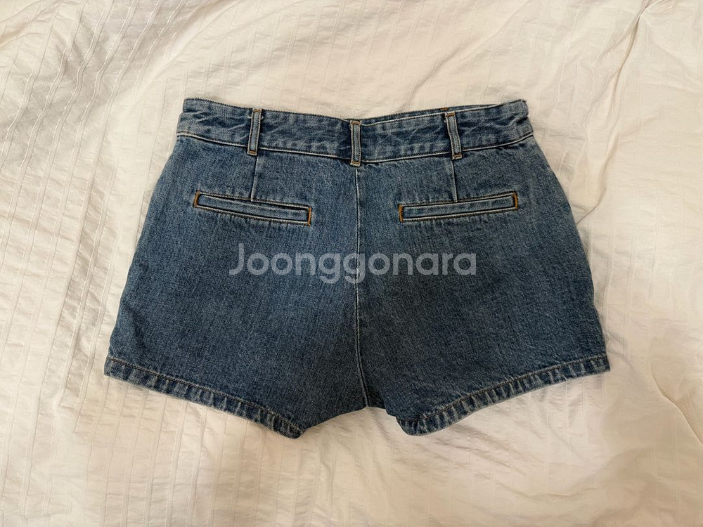 a.p.c. 데님 쇼츠 반바지--1
