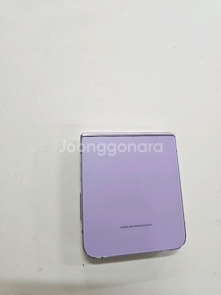 갤럭시 Z플립4 라벤더 무잔상--9
