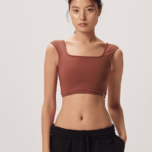 부디무드라 요가복 요가탑 Square bra top