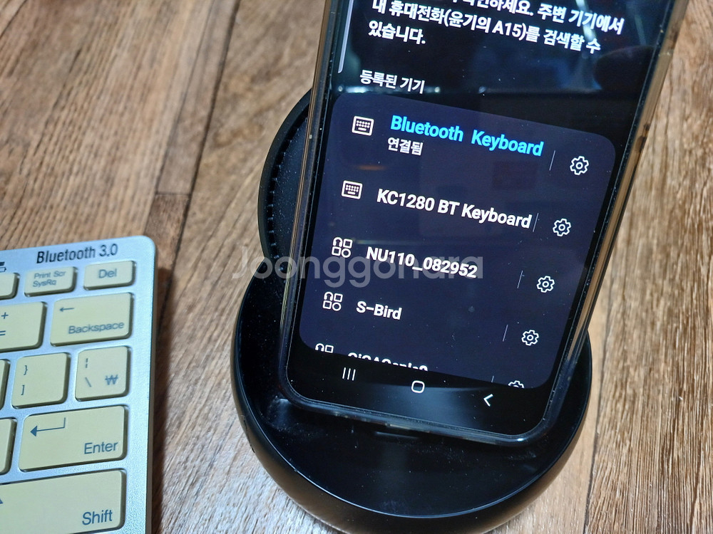 블루투스3.0 CW-BK30 무선 미니 키보드--4