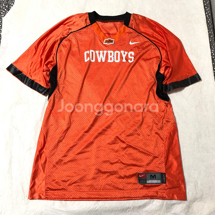 나이키 OSU COWBOYS 반팔 져지 M--0