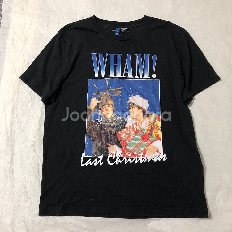 H&M WHAM! Last Christmas 반팔 M--0