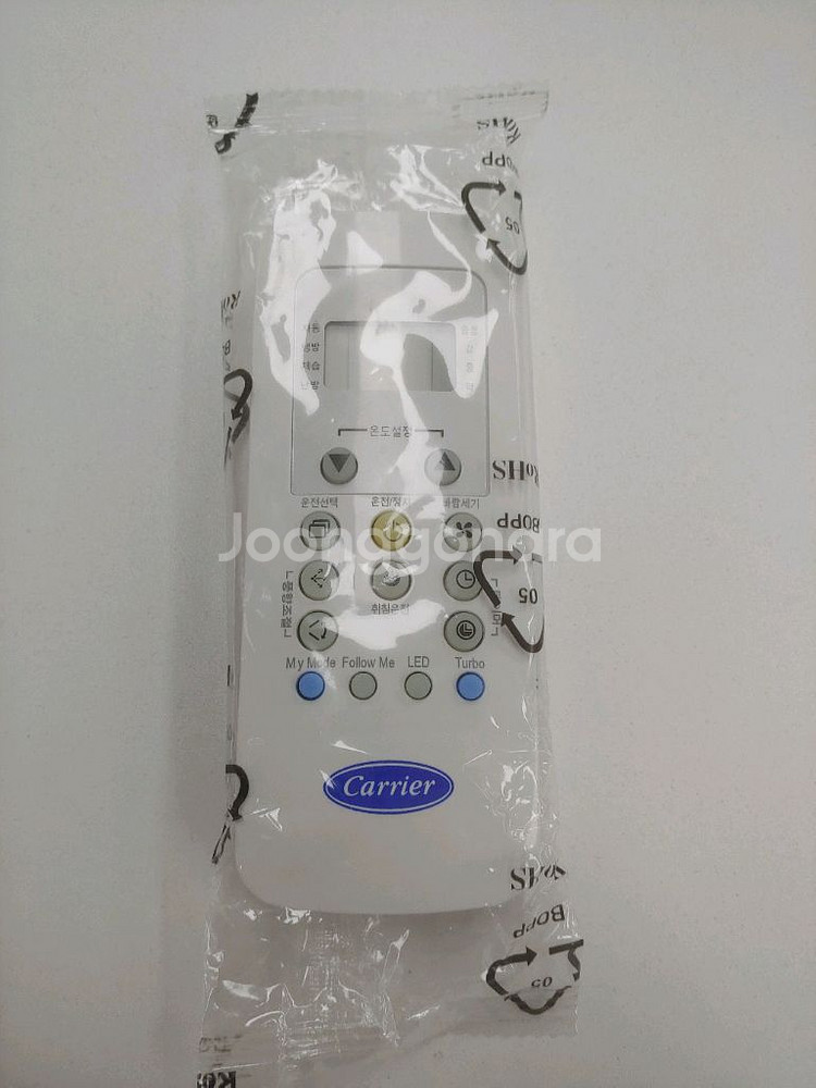 캐리어 정품 에어컨 리모컨 RG56N/BGEF 새상품--0