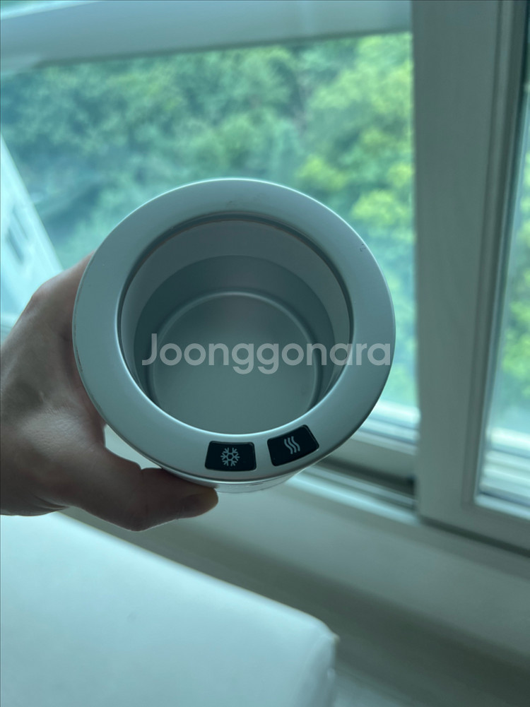차량용 보온보냉 텀블러 화이트--1