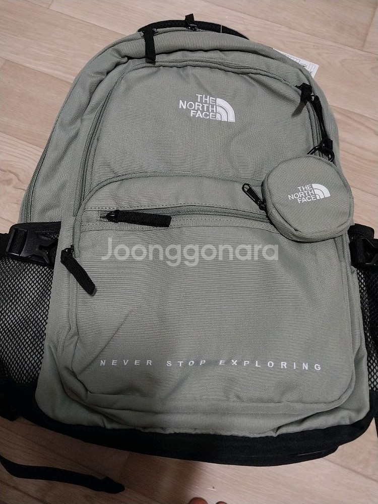 노스페이스 듀얼 포켓 백팩 새상품입니다.--0