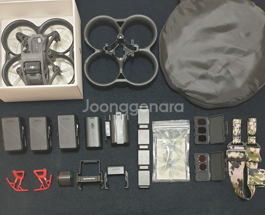 드론 dji 매빅3, 에어3, 아바타 배터리 옵션 판매--2