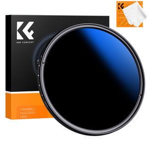 K&F 55mm 블루코팅 가변 ND2-2000 필터