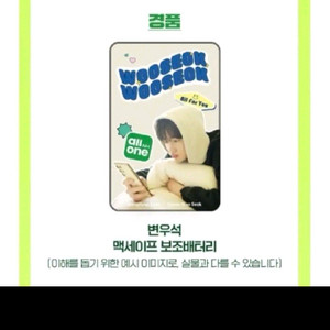 변우석 맥세이프 보조배터리 팝니다