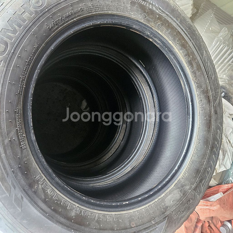 중고타이어 255 60 18--2