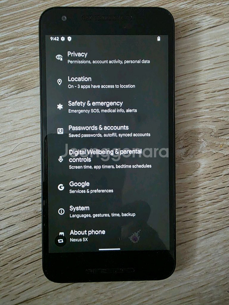 부품용 넥서스 5X LG-H791 팝니다 설명글필독--2