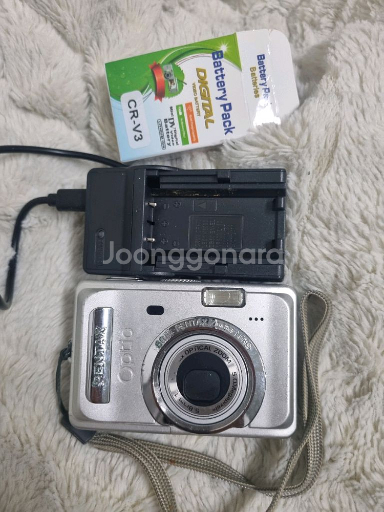 펜탁스 옵티오 s55 레트로 디카 빈티지 카메라--0