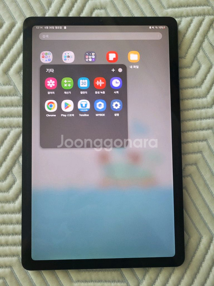 갤럭시탭 s6 lite 판매합니다 (문의O)--5