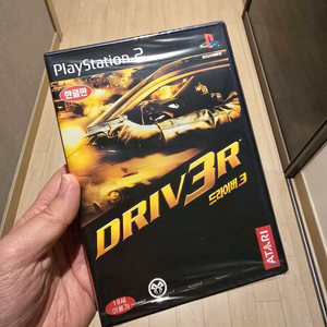 PS2 드라이버3 한글자막 밀봉 새제품